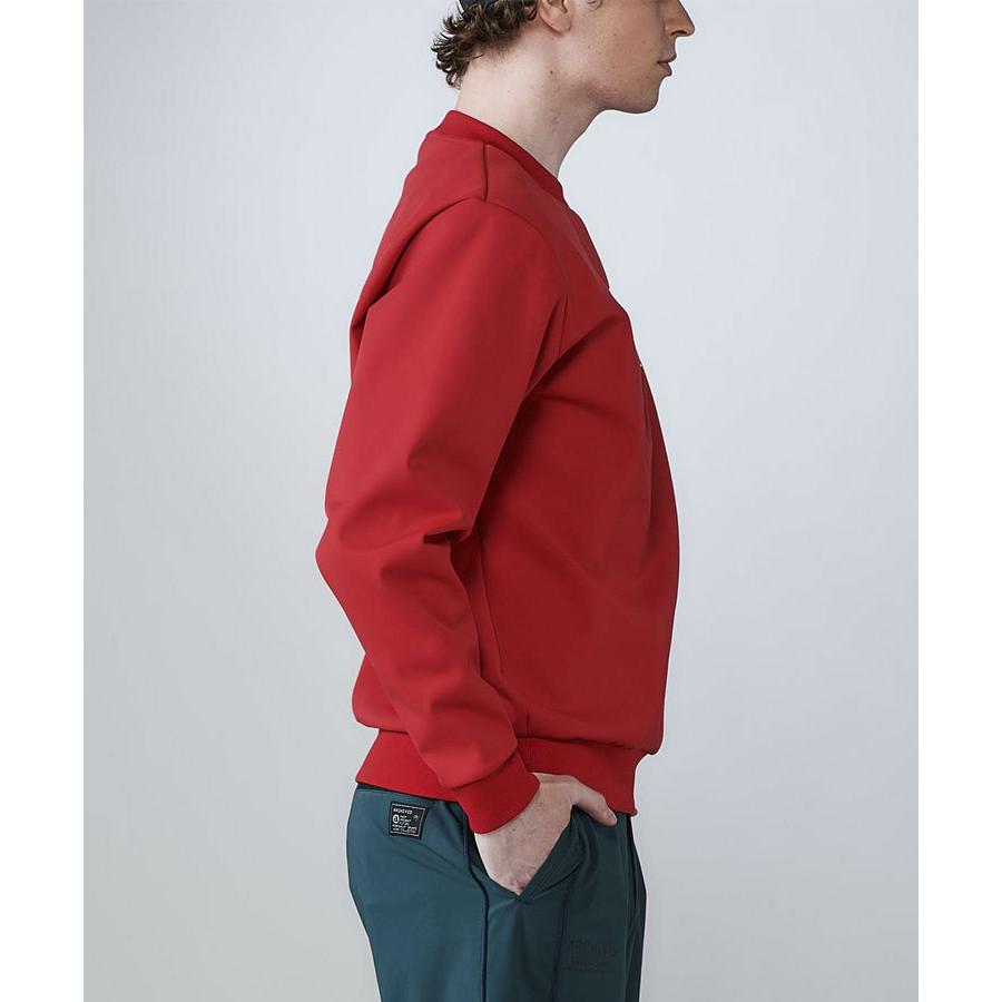 アルチビオ 秋冬 ゴルフ フロント刺繍UVダンボールプルオーバー 長袖 メンズ A529805 archivio（アルチビオ） ゴルフ フロント刺繍UVダンボールプルオーバー