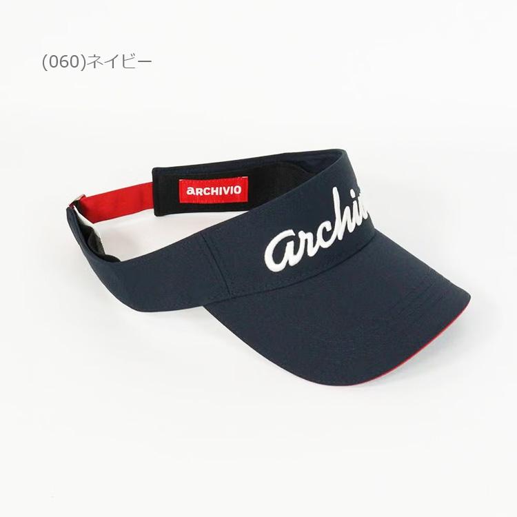 archivio（アルチビオ） ロゴ刺繍サンバイザー レディース 2026年春夏