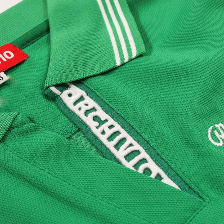 【早い者勝ち❣️】新品 TFW49 レディース スキッパーポロシャツ L 緑 archivio（アルチビオ） スキッパー襟速乾ポロシャツ レディース 2026