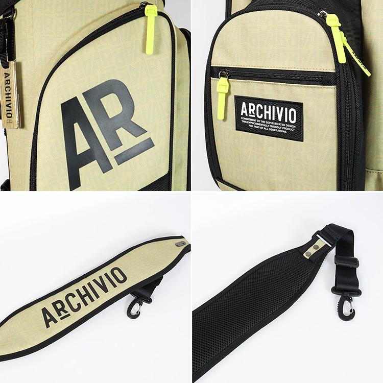 archivio（アルチビオ） ARロゴ柄キャディバッグ 9型 メンズ 2026年春