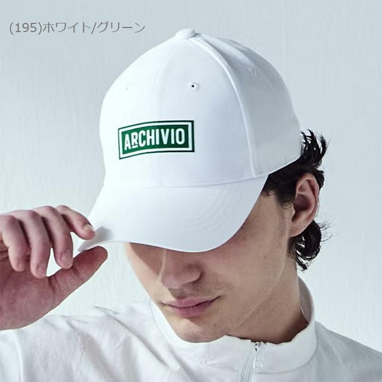 archivio（アルチビオ） ボックスロゴ撥水キャップ メンズ 2026年春夏