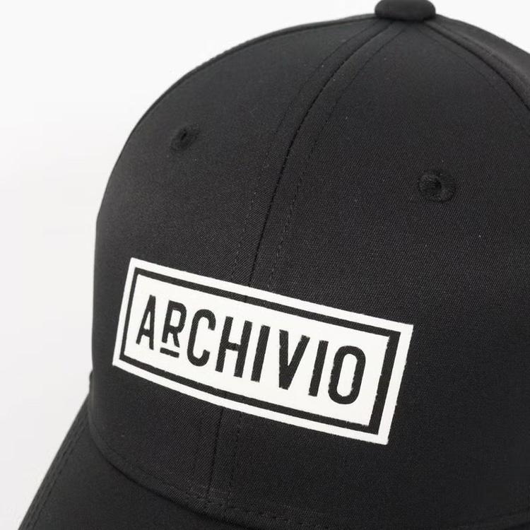 ARCHIVIO ゴルフ帽子 archivio（アルチビオ） ボックスロゴ撥水キャップ メンズ 2026年春夏