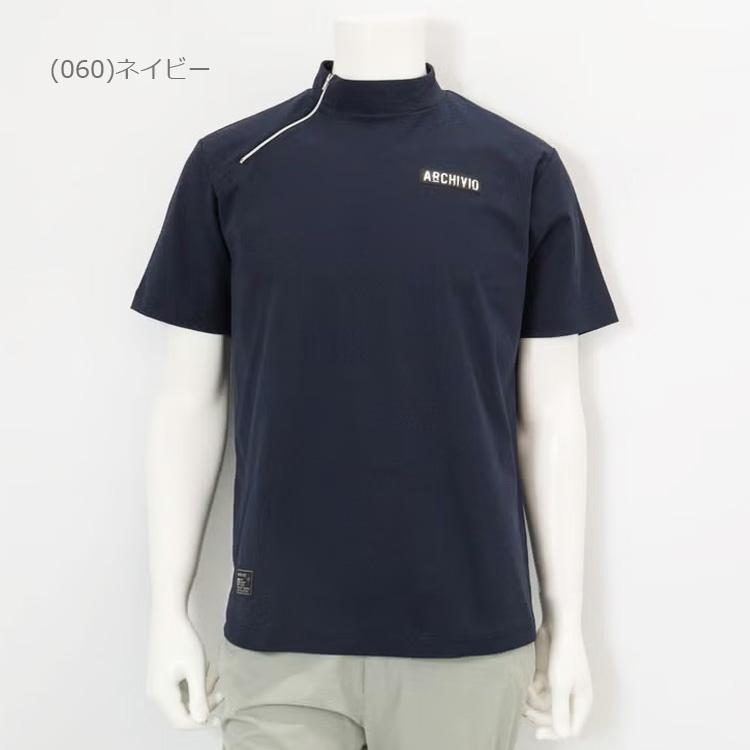 アルチビオ 変形ハーフジップ冷感速乾プルオーバー メンズ 2026年春夏 A569414の画像