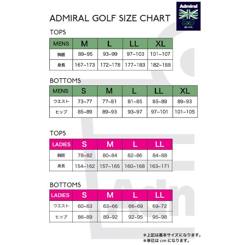 アドミラル ゴルフ ロゴモノグラム ポロシャツ レディース 2024春夏ゴルフウェア ADLA402｜g-zone｜15