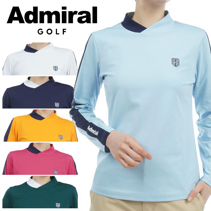 Admiral Golf（アドミラルゴルフ） ストレッチロングスリーブ モック