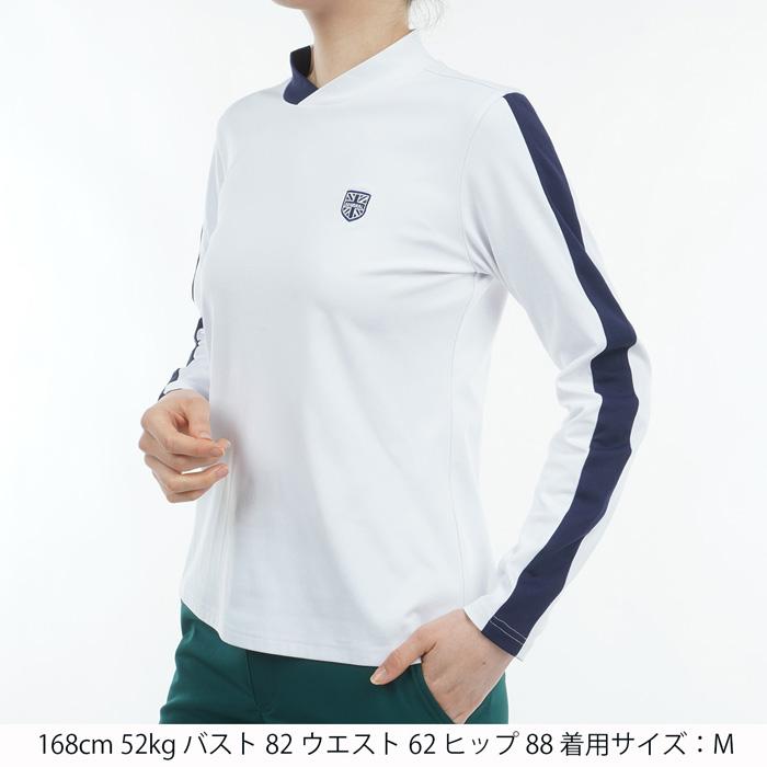 Admiral Golf（アドミラルゴルフ） ストレッチロングスリーブ モック