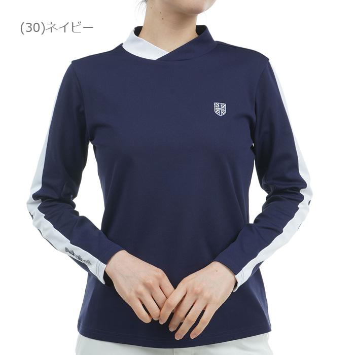Admiral Golf（アドミラルゴルフ） ストレッチロングスリーブ モック