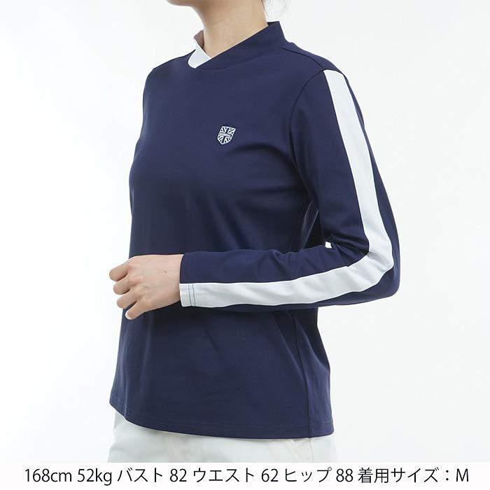 Admiral Golf（アドミラルゴルフ） ストレッチロングスリーブ モック