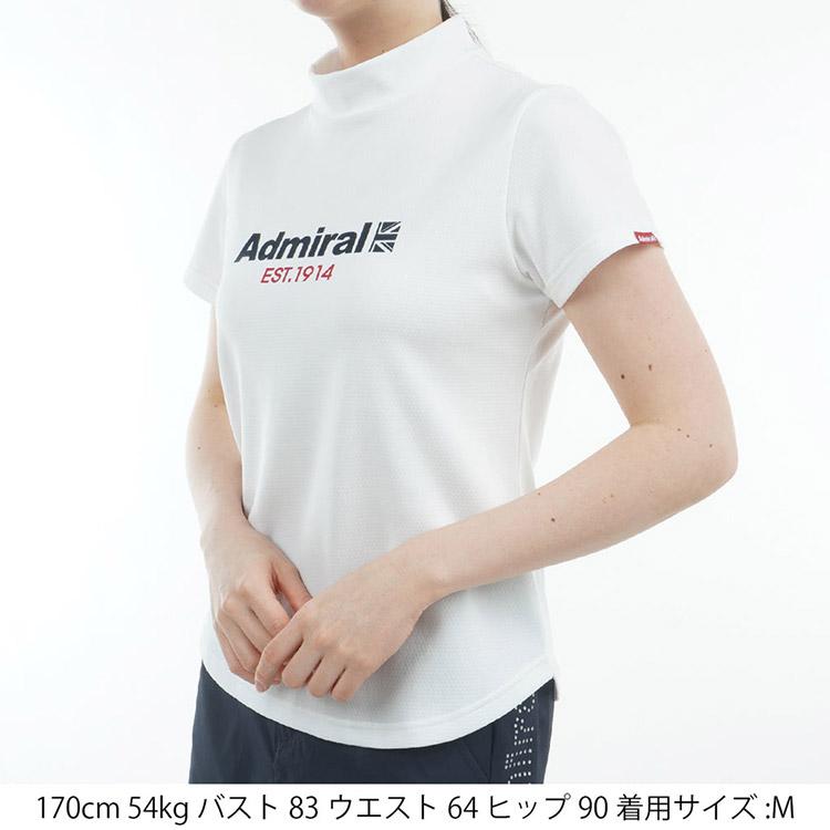 Admiral Golf（アドミラルゴルフ） カラタッチ ロゴプリントモック