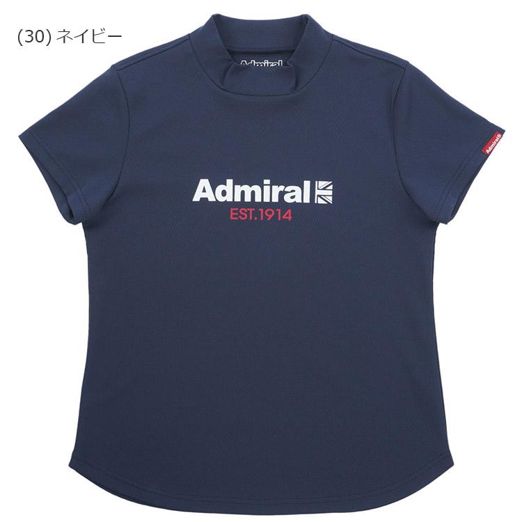 Admiral Golf（アドミラルゴルフ） カラタッチ ロゴプリントモック