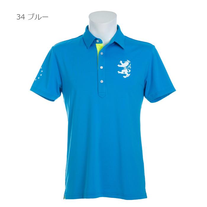 アドミラル ゴルフ 10スター 半袖ポロシャツ メンズ 春夏 ゴルフウェア ADMA10503