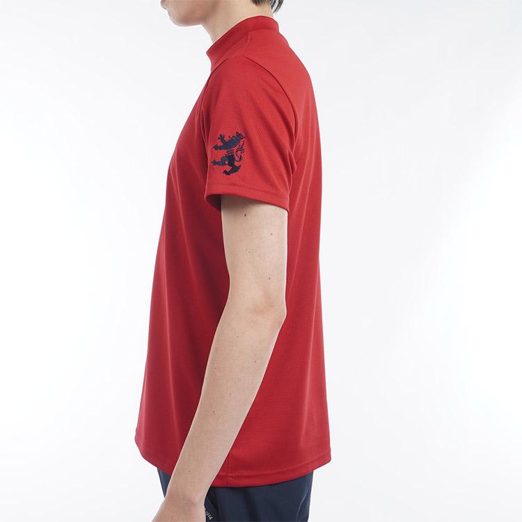 ADMIRAL GOLF アドミラルゴルフ 長袖モックネックシャツ メンズ Admiral Golf アドミラルゴルフ フラッグ モックネックシャツ