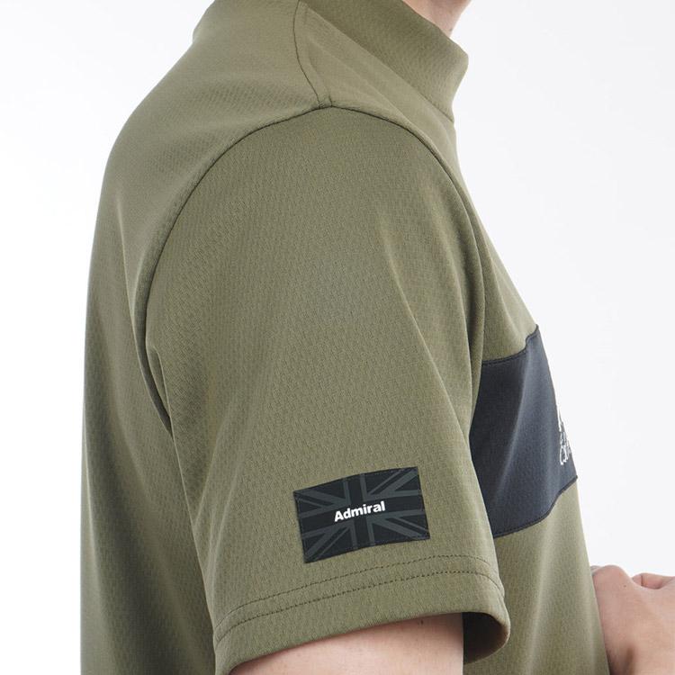 Admiral Golf アドミラルゴルフ カラタッチ モックネックシャツ