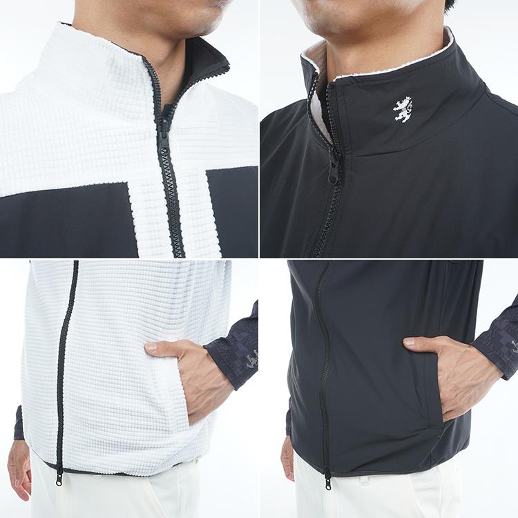 Admiral Golf（アドミラルゴルフ） リバーシブル ボアベスト メンズ