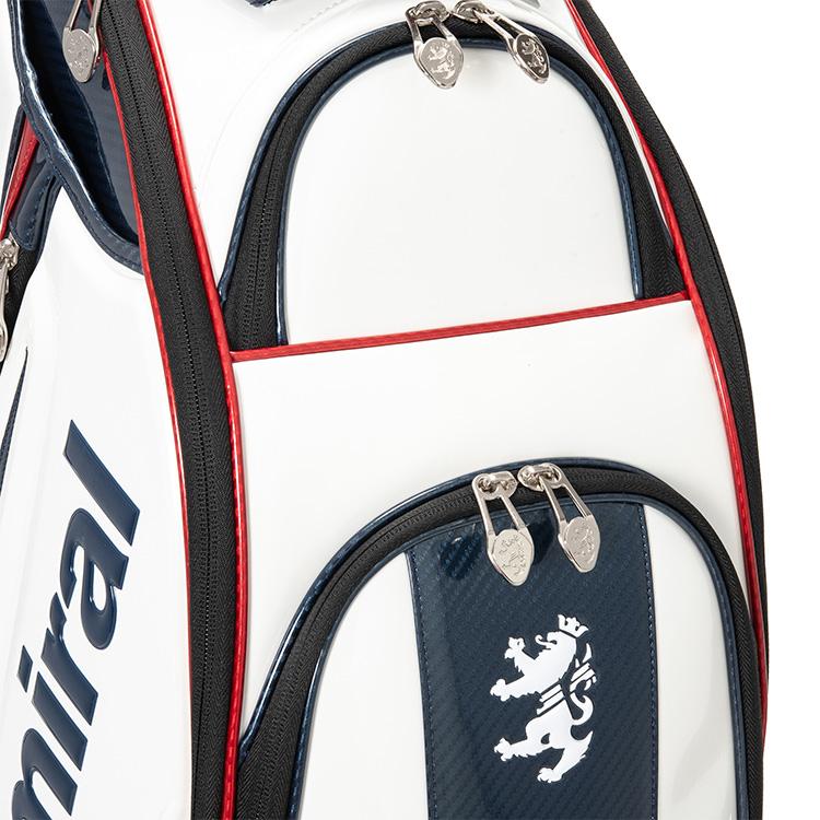 Admiral GOLF アドミラル　ゴルフバッグ　本日のみ Admiral Golf（アドミラルゴルフ） プロスポーツ キャディバッグ