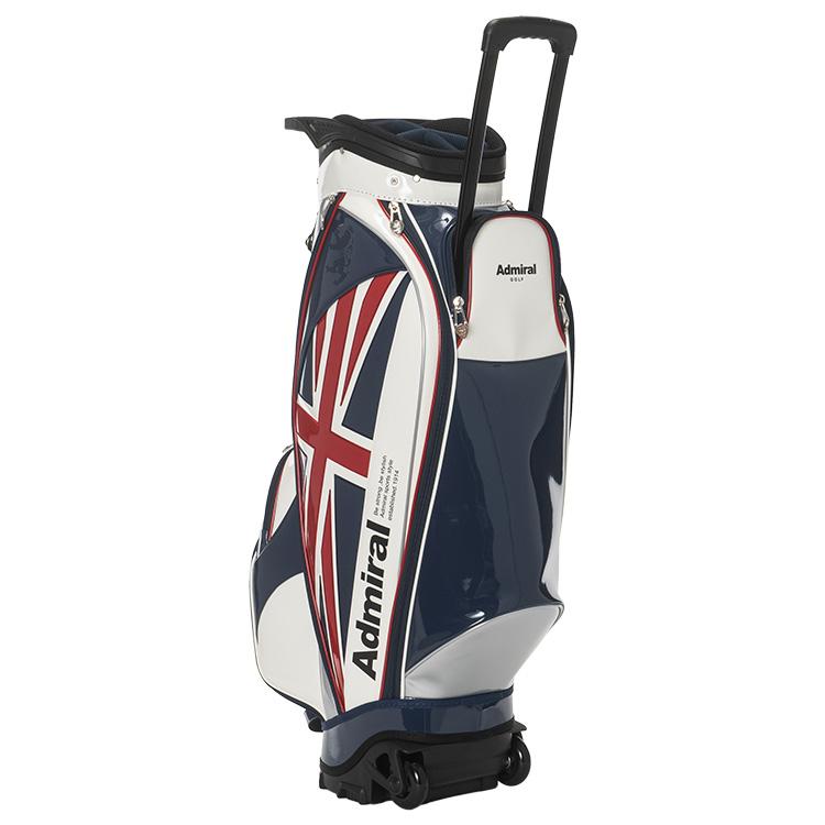 Admiral Golf アドミラルゴルフ エナメル キャスター キャディバッグ