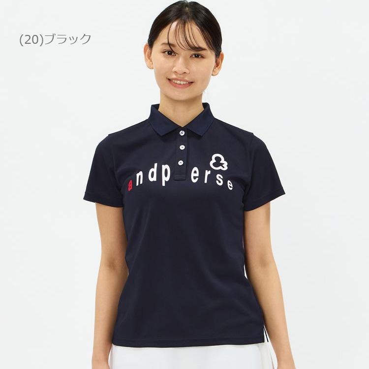 and per se（アンパスィ） SWING DRY 半袖ポロシャツ レディース 2026