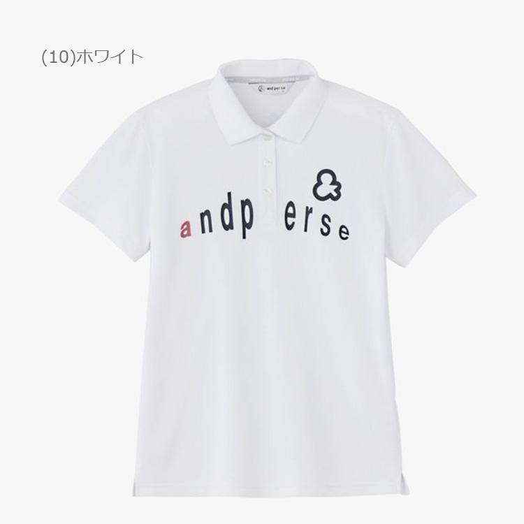 and per se（アンパスィ） SWING DRY 半袖ポロシャツ レディース 2026
