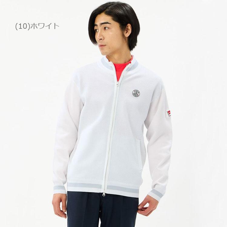 and per se（アンパスィ） ショットスムーザーフルジップブルゾン