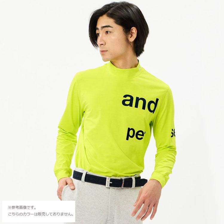 and per se（アンパスィ） リファインドライ長袖ハイネックシャツ
