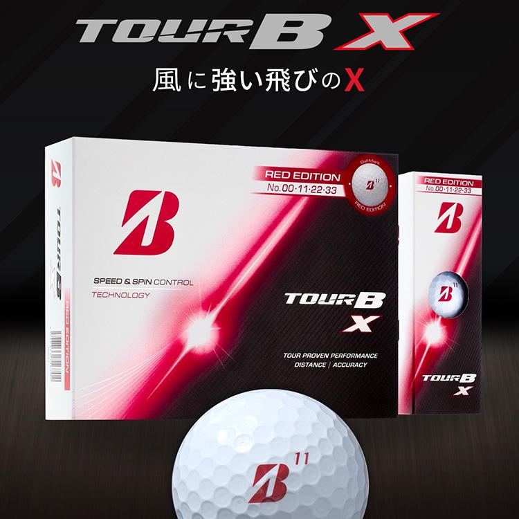 BRIDGESTONE GOLF 数量限定品 ブリヂストンゴルフ ツアー B X RED