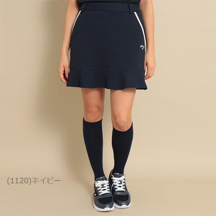 CALLAWAY レディース スカート M ネイビー Callaway（キャロウェイ） フラワージャカードスウェットスカート