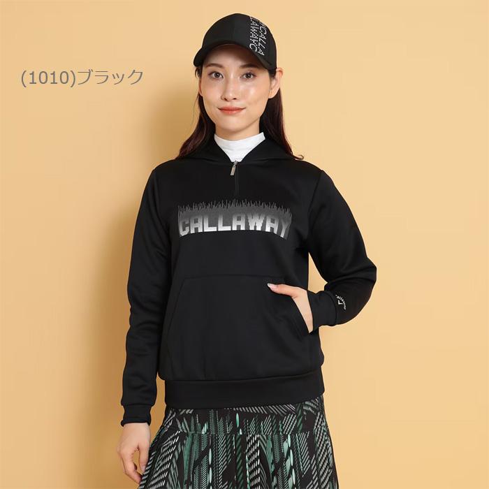 Callaway キャロウェイ メタリックロゴスウェットパーカー