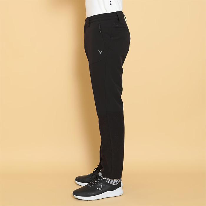 キャロウェイ 8WAYストレッチ 裏起毛二重織＆表起毛ダブルニットパンツ