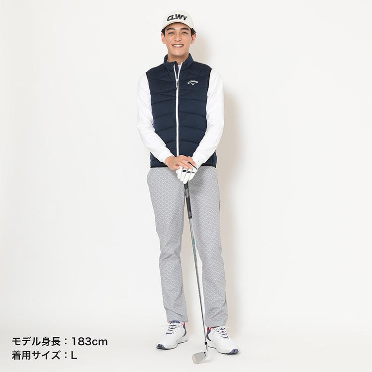 Callaway/メンズゴルフウェア/スターストレッチフルジップ中綿ベスト/M Callaway（キャロウェイ） スターストレッチ フルジップ中綿ベスト