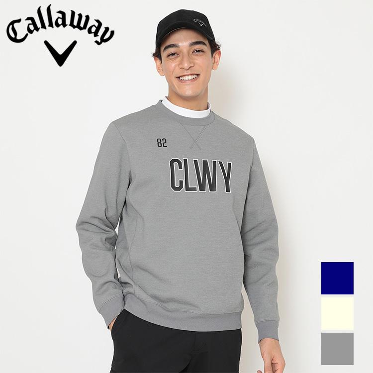Callaway（キャロウェイ） カノコダブルニット クルーネックスウェット