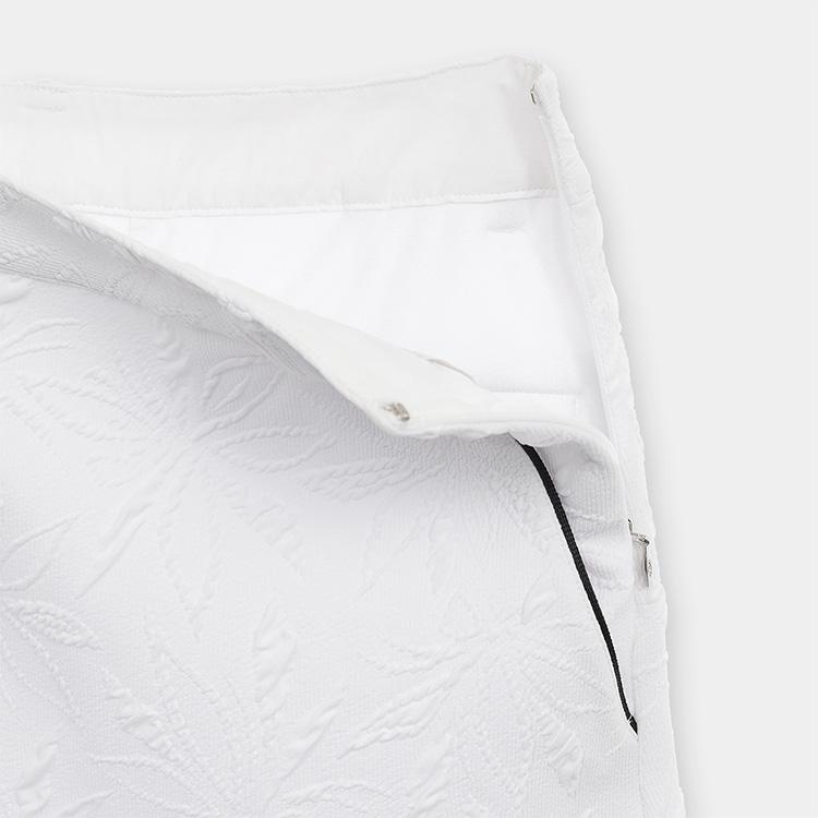 Callaway（キャロウェイ） フラワージャカード裾 プリーツスカート