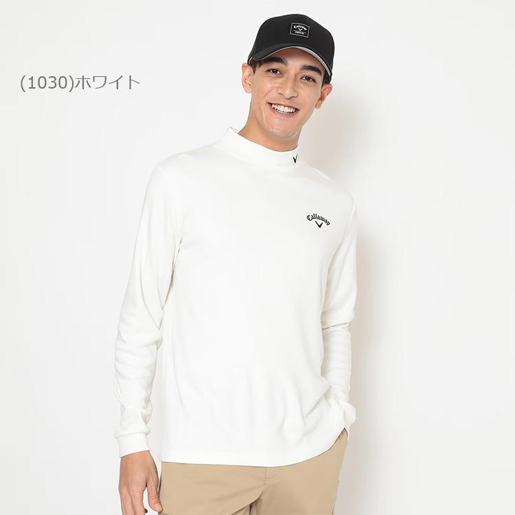 Callaway（キャロウェイ） 裏起毛スムースモックネックシャツ メンズ