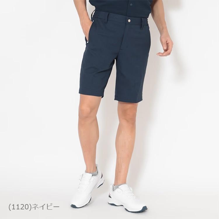 キャロウェイ ゴルフ ショート ハーフ パンツ ネイビー LLサイズ Callaway（キャロウェイ） 8WAYストレッチ麻タッチショートパンツ