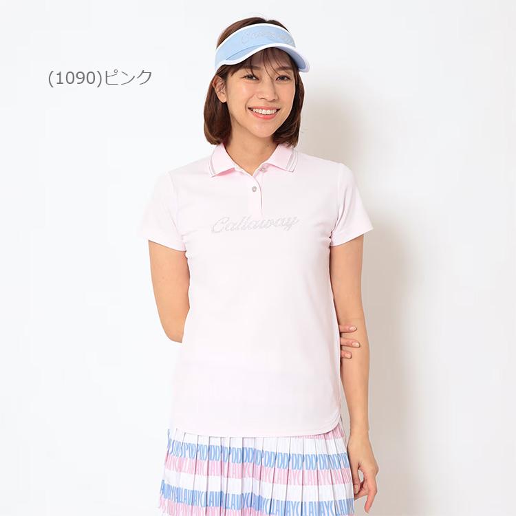 Callaway（キャロウェイ） ポリエステルカノコ半袖ポロシャツ