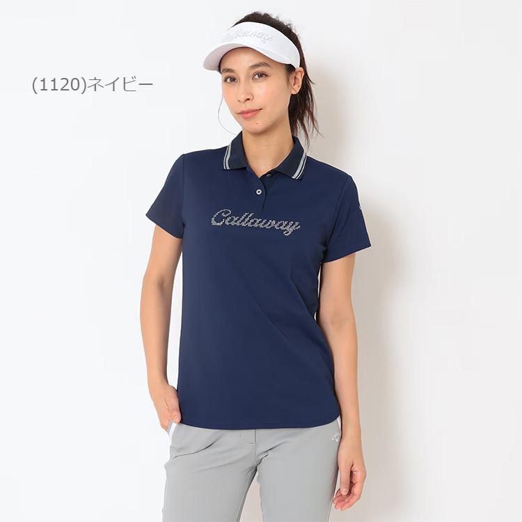 Callaway（キャロウェイ） ポリエステルカノコ半袖ポロシャツ