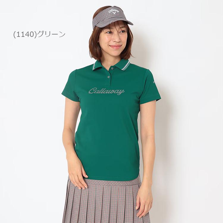 Callaway（キャロウェイ） ポリエステルカノコ半袖ポロシャツ