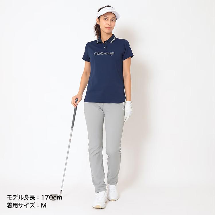 Callaway（キャロウェイ） ポリエステルカノコ半袖ポロシャツ