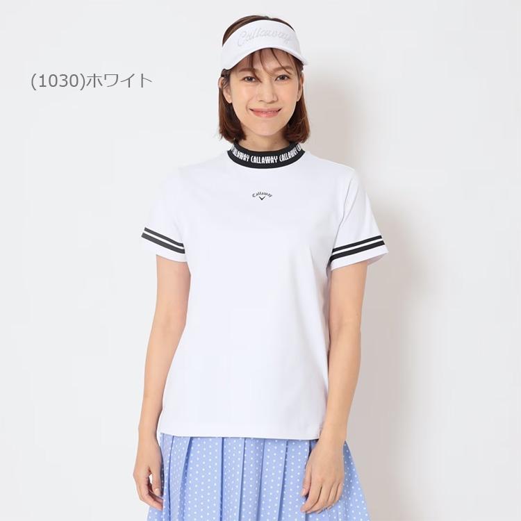 Callaway（キャロウェイ） UVカット裏クール半袖モックネックシャツ