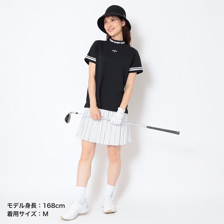 Callaway（キャロウェイ） UVカット裏クール半袖モックネックシャツ