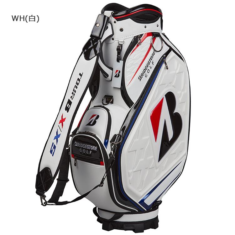 新品未使用　BRIDGESTONE GOLF キャディバッグ CB021Y WK BRIDGESTONE GOLF ブリヂストンゴルフ ツアーレプリカモデル キャディ