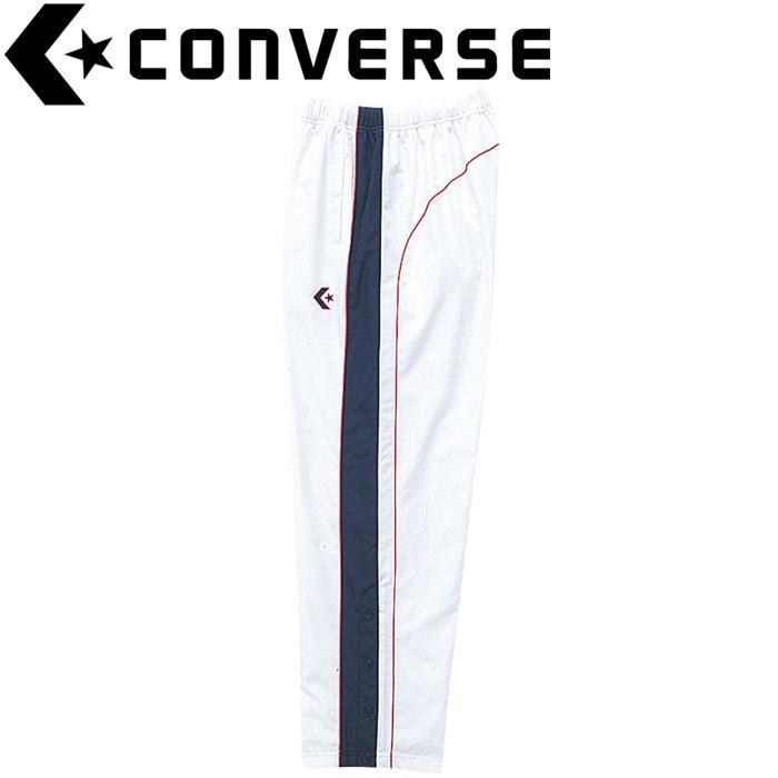 最大76%オフ! あす楽 CONVERSE コンバース バスケットボール トレーニングウェア ジャージ ウォームアップパンツ 裾ボタン ジュニア キッズ CB482502P 1964 スポーツウェア ズボン 子供用 {SK} コンバース CONVERSE CB462506P-1129 Jr.ウォームアップパンツ(裾ボタン) (ホワイト×ネイビー)