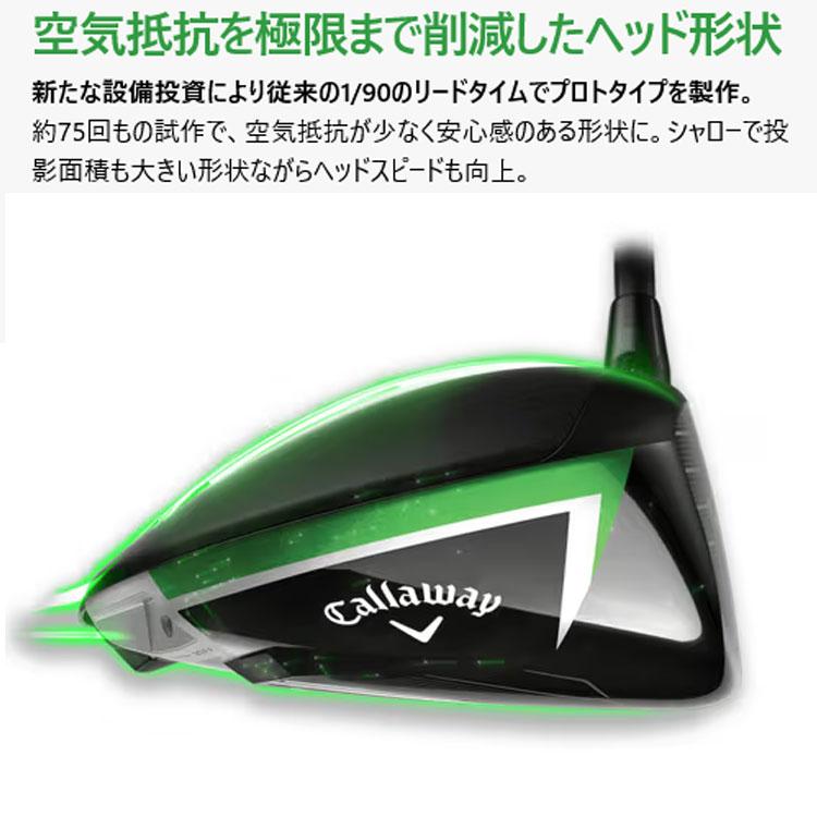 キャロウェイ エリート トリプルダイヤ ELYTE ◆◆◆ ドライバー Callway Golf 2025モデル 日本仕様の画像
