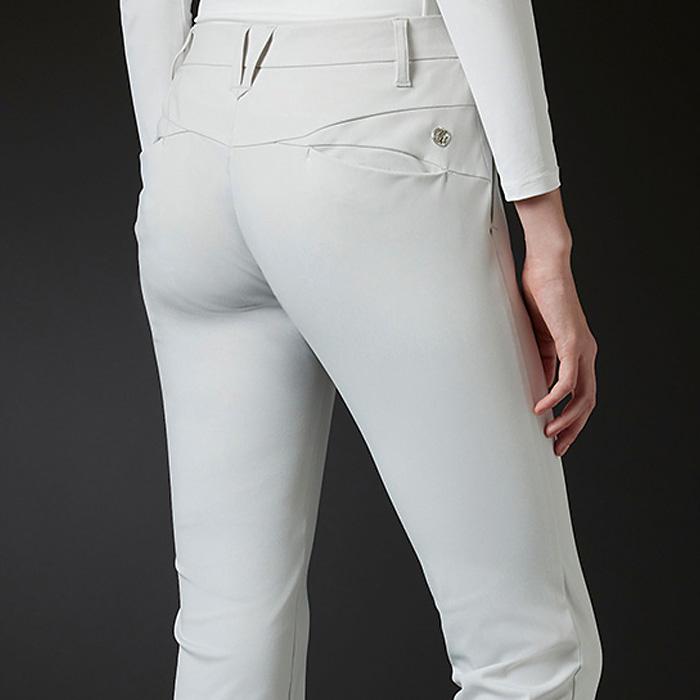 デサントゴルフ ナイロントリコットパンツ レディース 2023春夏 ゴルフウェア DGWVJD00 