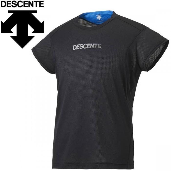 メール便対応 デサント ランニング ソニックエアー フレンチスリーブシャツ メンズ Drmpja52 Bk ジーゾーン ゴルフ Paypayモール店 通販 Paypayモール