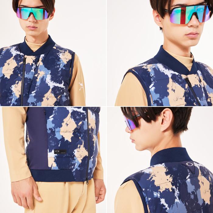 OAKLEY オークリー ゴルフ SKULL DIAGONAL DOWN VEST ダウン