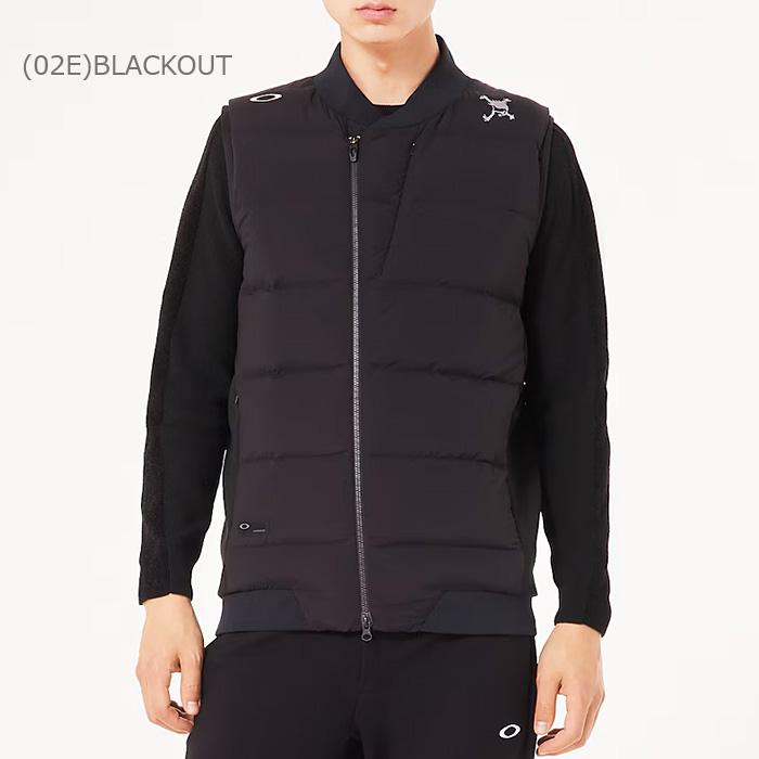 オークリー ゴルフ 2WAY ジャケット ＆ ダウンベスト ゴルフウェア OAKLEY ベスト ジレ 「現品限り」オークリー SKULL TRANSFORM
