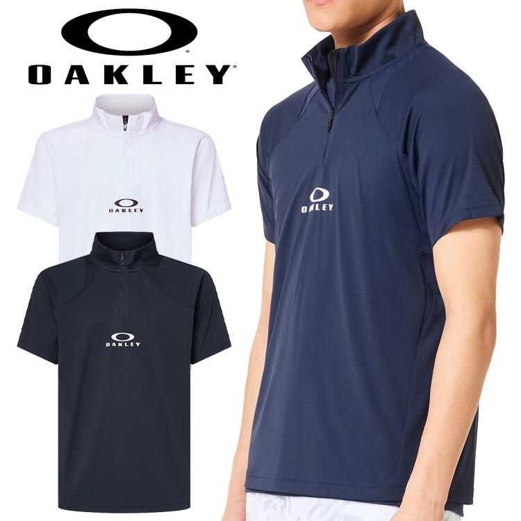 OAKLEY（オークリー） ゴルフ Enhance 半袖モックネックシャツ メンズ