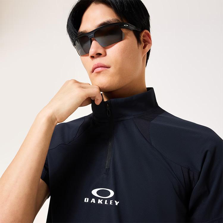 OAKLEY（オークリー） ゴルフ Enhance 半袖モックネックシャツ メンズ