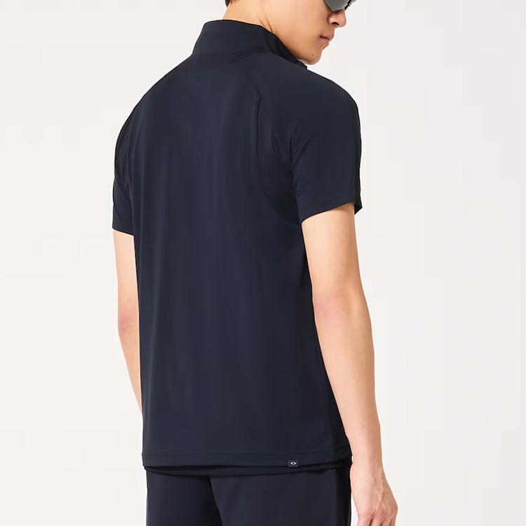 OAKLEY（オークリー） ゴルフ Enhance 半袖モックネックシャツ メンズ