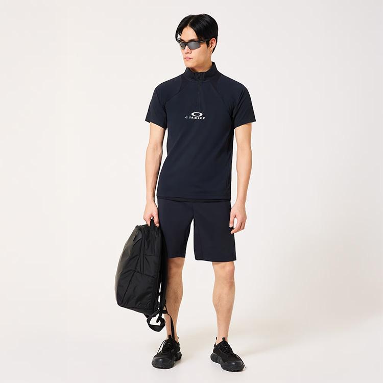 OAKLEY（オークリー） ゴルフ Enhance 半袖モックネックシャツ メンズ